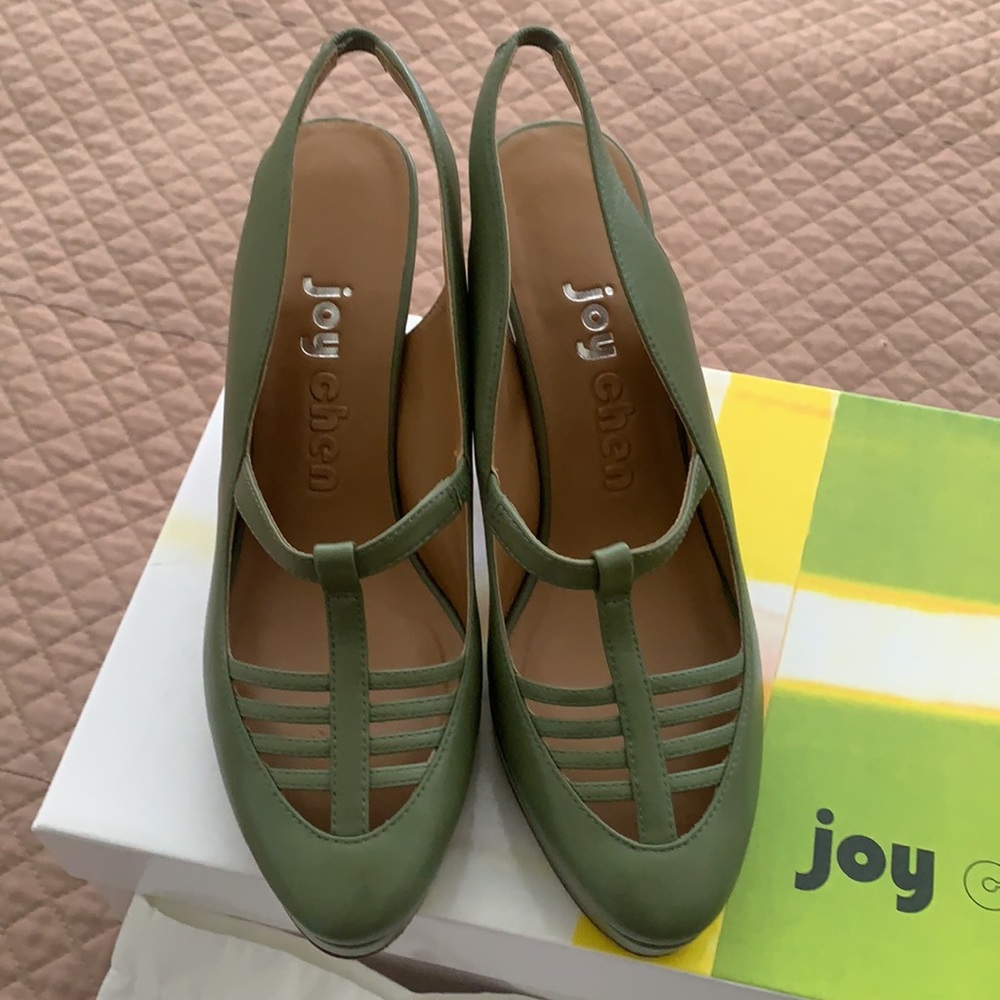 Hoo Chen Monique-J block heel shoes